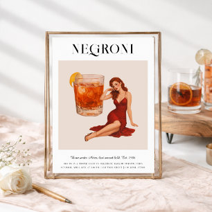 Signature Cocktail Ram Zodiac Sterfdag Kaart