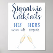 Signature cocktails poster (Voorkant)