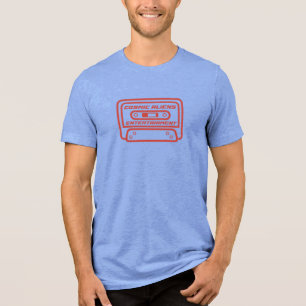 Signature Cosmic Aliens Entertainment Cassette Tri-Blend Shirt