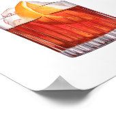 Signature Drankjes Bruiloft Cocktail Menu Poster (Hoek)