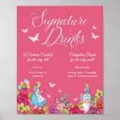 Signature Drink Alice in Wonderland Poster (Voorkant)