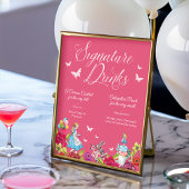 Signature Drink  Alice in Wonderland Poster