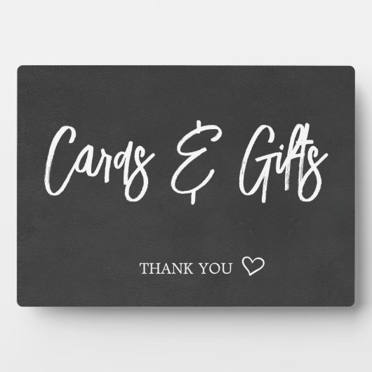 Signature drink chalkboard sign Tabletop Plaque Fotoplaat (voorkant)