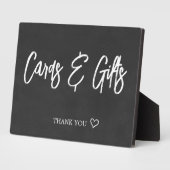 Signature drink chalkboard sign Tabletop Plaque Fotoplaat (Zijkant)