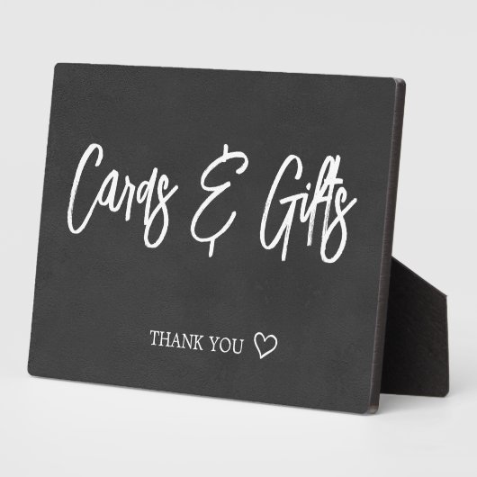 Signature drink chalkboard sign Tabletop Plaque Fotoplaat (Zijkant)