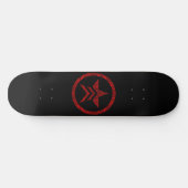 Signature Freedom Star Custom Pro Park Board Skateboard (Horizontaal)