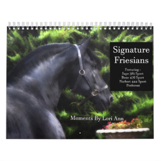 Signature Friesian Stallions Kalender