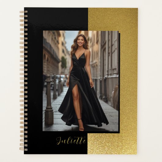 Signature Gold Custom Photo Talent Planner (Voorkant)