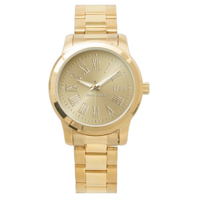 Signature Gold Horloge (Voorkant)