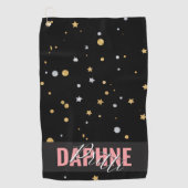 Signature Golf, mode "Daphne Pritti" chic DK Golfhanddoek (Voorkant)