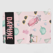 Signature Golf, mode "Daphne Pritti" chic DK Golfhanddoek (Horizontaal)