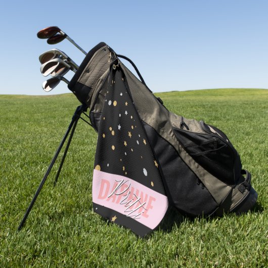 Signature Golf, mode "Daphne Pritti" chic DK Golfhanddoek (Groen)