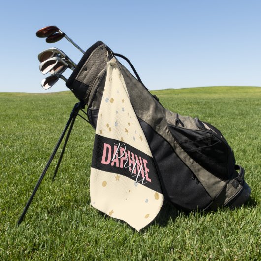 Signature Golf, mode "Daphne Pritti" chic LT Golfhanddoek (Groen)