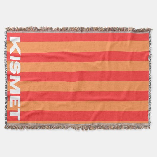 Signature Kismet Sunset Deken (Voorkant)