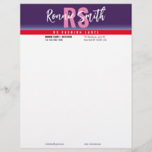 Signature Letterhead