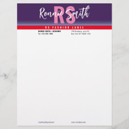 Signature Letterhead Briefhoofd