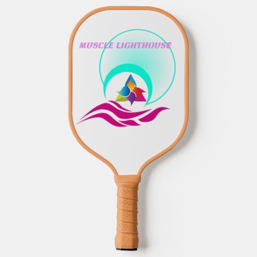 Signature Logo Competitie Grade Pickleball Paddle (Achterkant)