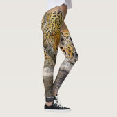 Signature Luipaardprint Broek Leggings (Rechts)