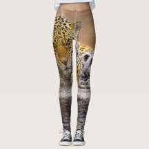 Signature Luipaardprint Broek