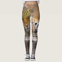 Signature Luipaardprint Broek Leggings