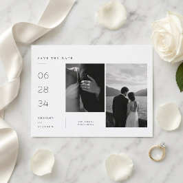 Signature Moments Huwelijkskaart om de datum vast  Save The Date