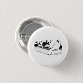 Signature Nap, Black Line-badge Ronde Button 3,2 Cm (Voorkant /achterkant)