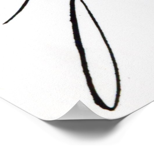 Signature of George IV Poster (Hoek)