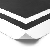 SIGNATURE Photo Black Chalkboard Graduparty Poster (Hoek)