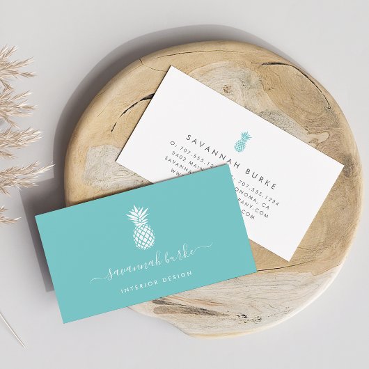 Signature Pineapple Visitekaartje