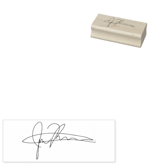 Signature Rubberstempel (Gestempeld)