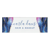 Signature Script Agate Galaxy Celestial Stars Naambadge (Voorkant)