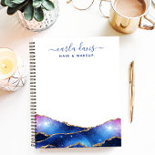 Signature Script Agate Galaxy Celestial Stars Notitieboek