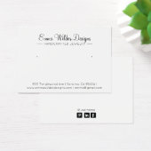 Signature Script Jewelry Earning Display Card Visitekaartje (Bureau)