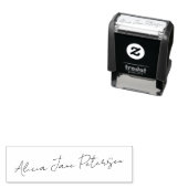 Signature script your name personalized zelfinktende stempel (In situ)