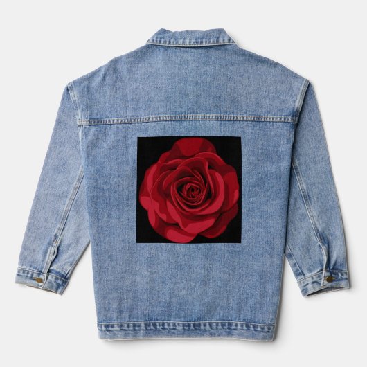 Signature Self Love Denim Jas Jacket (Achterkant)