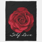 Signature Self Love Fleece Blanket Deken (Voorkant)
