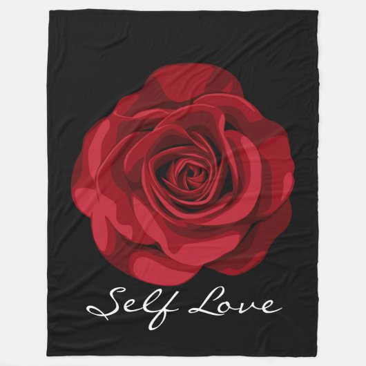 Signature Self Love Fleece Dekbed Deken (Voorkant)