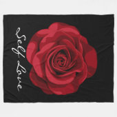 Signature Self Love Fleece Dekbed Deken (Voorkant (Horizontaal))