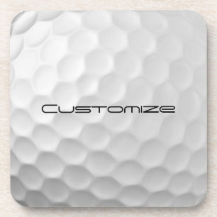 Signature Series Gepersonaliseerde Golfbal Cadeaus Bier Onderzetter