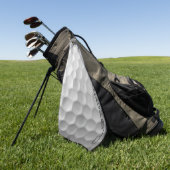 Signature Series Gepersonaliseerde Golfbal Cadeaus Golfhanddoek (Groen)