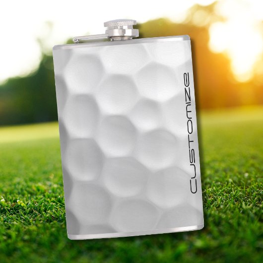 Signature Series Gepersonaliseerde Golfbal Cadeaus Heupfles