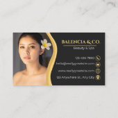 Signature Spa & Beauty Advisor Visitekaartje (Achterkant)