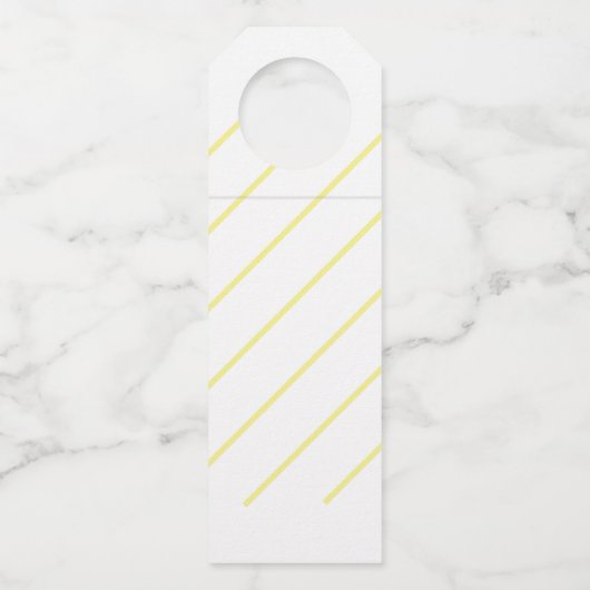 "Signature Touch – Custom Hang Label met Design" (Achterkant)