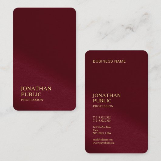 Signature UV Gloss Oceania Australian Japanese Visitekaartje (Voorkant / Achterkant)