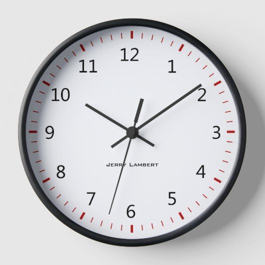 Signature Wall Clock 2 (Voorkant)