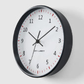 Signature Wall Clock 2 (Hoek)