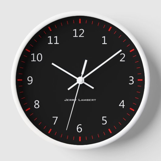 Signature Wall Clock 3 (Voorkant)