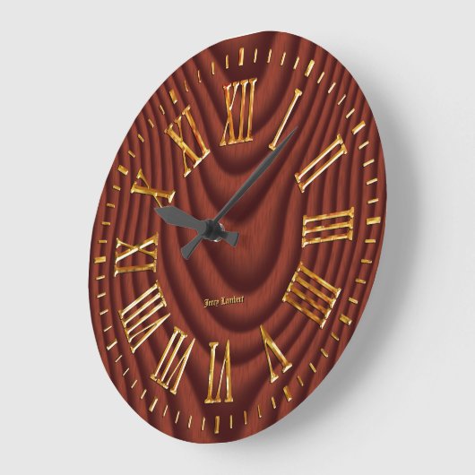 Signature Wall Clock 4 Grote Klok (Hoek)