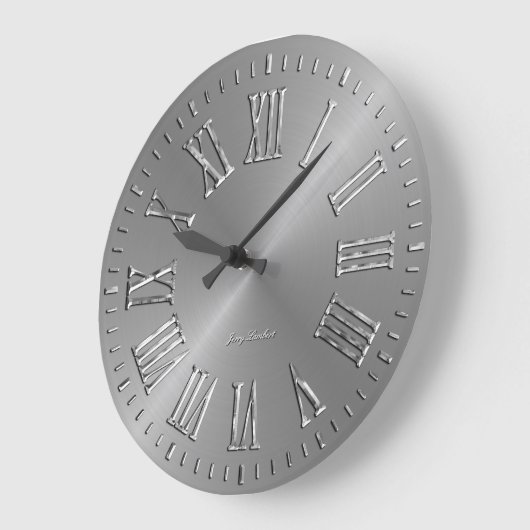 Signature Wall Clock 5 Grote Klok (Hoek)