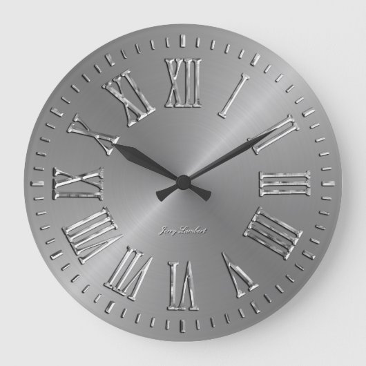 Signature Wall Clock 5 Grote Klok (Voorkant)
